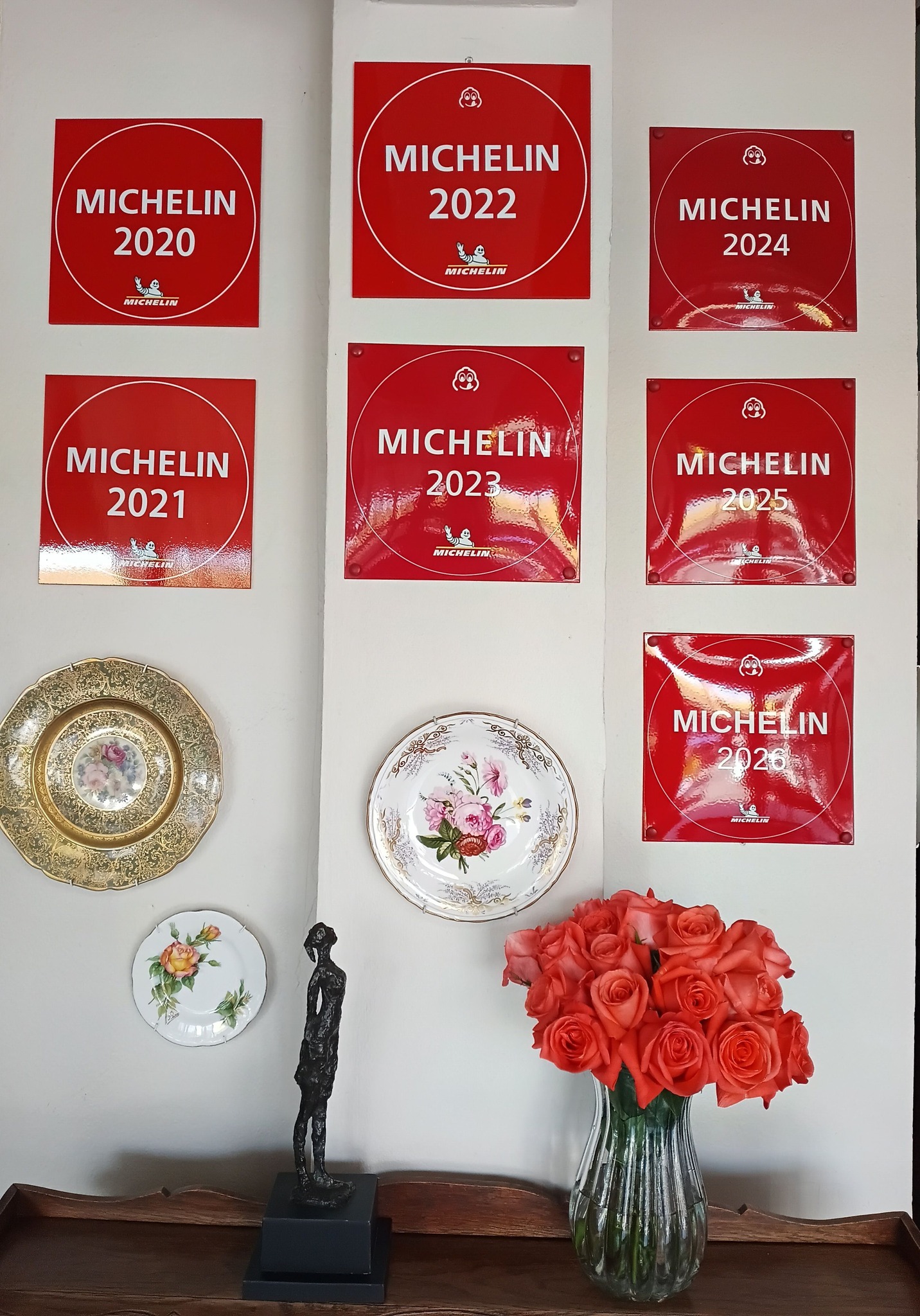 Michelin recognition plaques